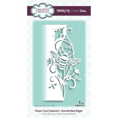 Creative Expressions Paper Cuts Craft Dies - Bumble Bee Edger